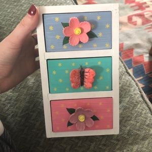 Little boxes to store important valuables inside.